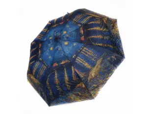 Дамски чадър - Ван Гог - Звездна нощ над Рона Дамски чадър - Ван Гог - Звездна нощ над Рона