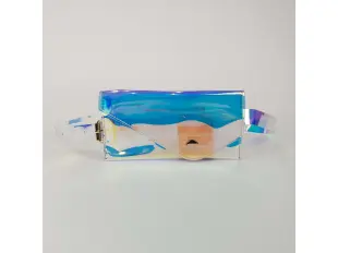 Прозрачен колан с портмоне