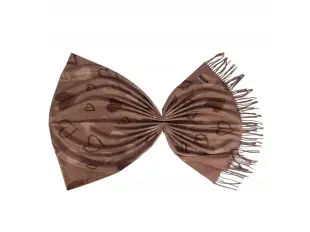 Дамски шал със сърца - Elza