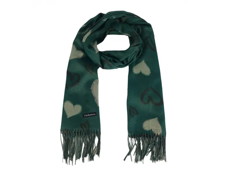 Дамски шал със сърца - Loni Дамски шал със сърца - Loni