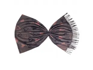 Дамски шал със сърца - Moderno