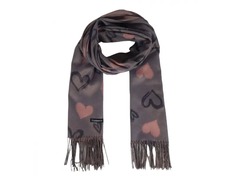 Дамски шал със сърца - Moderno Дамски шал със сърца - Moderno