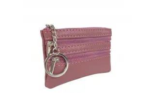 Розов ключодържател - портмоне - Glos