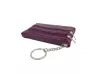 Виолетов ключодържател - портмоне - Glos Виолетов ключодържател - портмоне - Glos