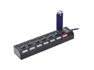 Универсален USB 2.0 хъб / разклонител с 7 порта 