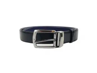 Двулицев мъжки колан от естествена кожа