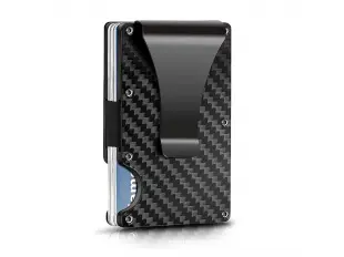 Карбонов държач за карти и пари - Velik