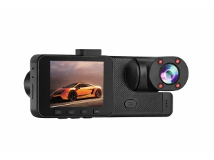 Видеорегистратор Black BOX Super HD 1296P с две камери + задна камера
