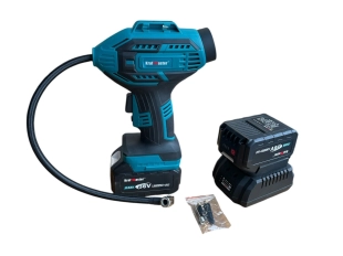 Акумулаторен компресор за гуми KraftMaster, 36V, 150 PSI