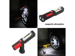 Акумулаторна аварийна LED лампа 1+1 COB USB