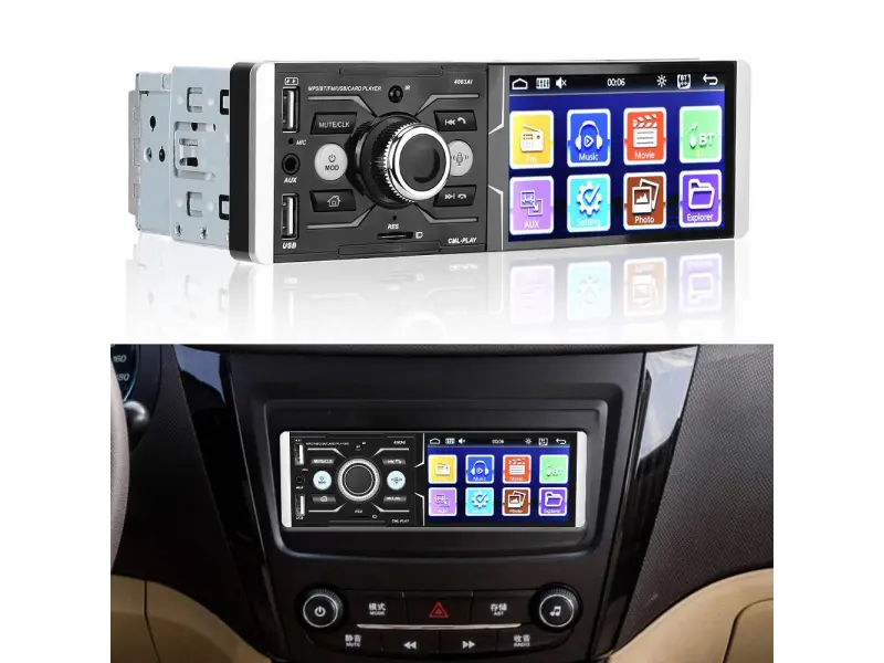 Авторадио MP3/MP5 4063AI с 4.1” дисплей,Bluetooth , USB, AUX , SDcard Авторадио MP3/MP5 4063AI с 4.1” дисплей,Bluetooth , USB, AUX , SDcard