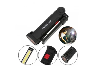 Работна лампа WORKLIGHT W-51, 1 LED + 1 COB