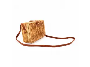 Дамска чанта от ратан - Бианка