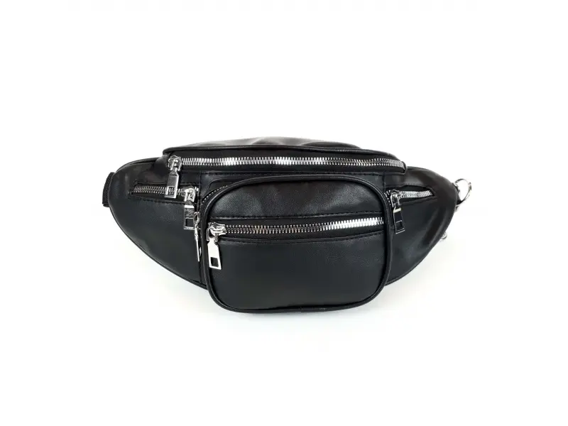 Стилна дамска чанта за през кръста от еко кожа Стилна дамска чанта за през кръста от еко кожа