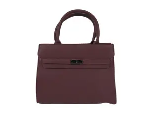 Бордова дамска чанта - Deria