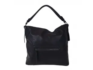 Черна дамска чанта - Lesas