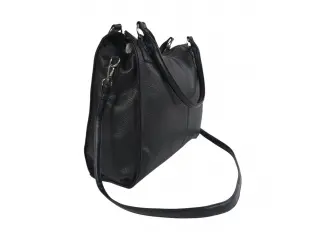 Черна дамска чанта - Linas