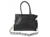 Черна дамска чанта - Rosn