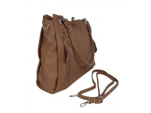 Кафява дамска чанта - Noriam