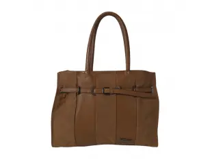 Кафява дамска чанта - Rosn