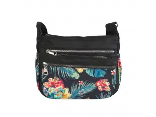 Черна чанта от текстил - Gian Черна чанта от текстил - Gian