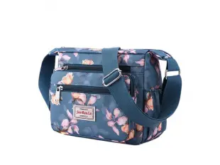 Синя чанта от текстил - Galima