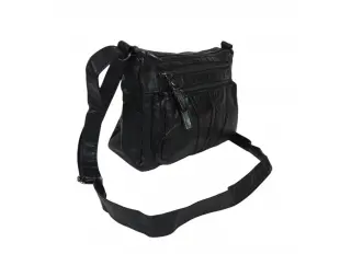 Черна дамска чанта - Lola