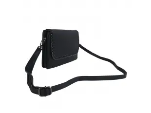 Черна дамска чанта - Stela