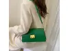 Зелена дамска чанта - Teria