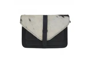 Дамска чанта с естествен косъм