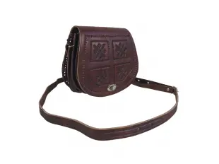 Кожена дамска чанта - Hrisi