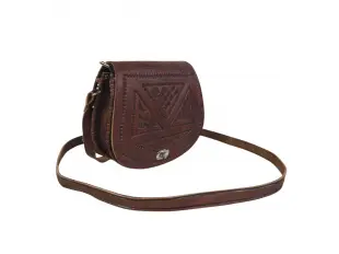 Кожена дамска чанта - Laria