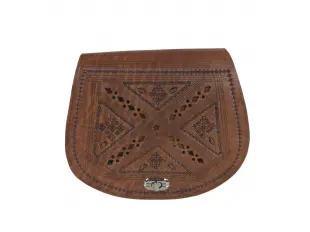 Кожена дамска чанта - Mikas