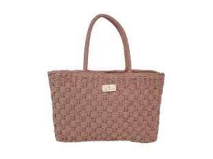 Розова чанта от ратан - Emona Розова чанта от ратан - Emona