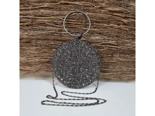 Бронзова кръгла чанта - Steisi Бронзова кръгла чанта - Steisi