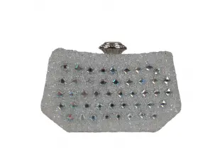 Бяла елегантна чанта - Lilis