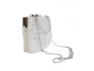 Бяла официална чанта - Meladi