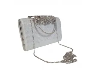 Бяла официална чанта - Merina