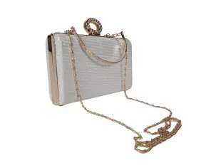 Бяла официална чанта - Nisaq