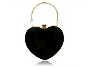 Черна чанта сърце - Penelope Черна чанта сърце - Penelope