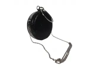 Черна кръгла чанта - Kolins