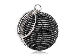 Черна сферична чанта - Lina Черна сферична чанта - Lina