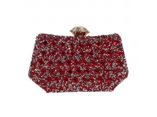 Червена официална чанта - Lilis Червена официална чанта - Lilis