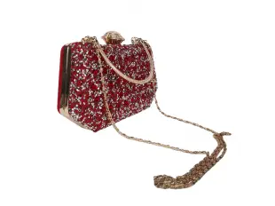 Червена официална чанта - Lilis