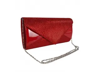 Червена официална чанта - Mirika