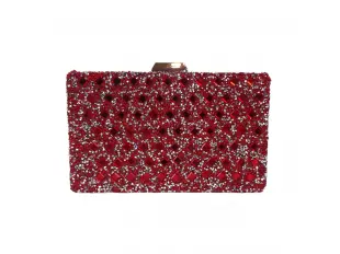 Червена официална чанта - Noemi