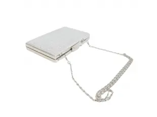 Елегантна сребърна чанта - Meri