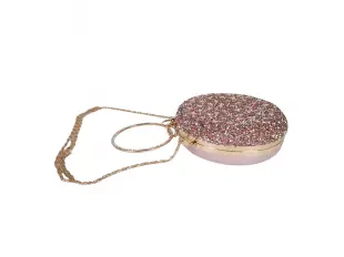 Розова официална чанта - Alima