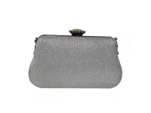 Сребърна официална чанта - Melini