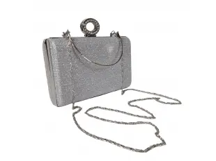 Сребърна официална чанта - Nisaq